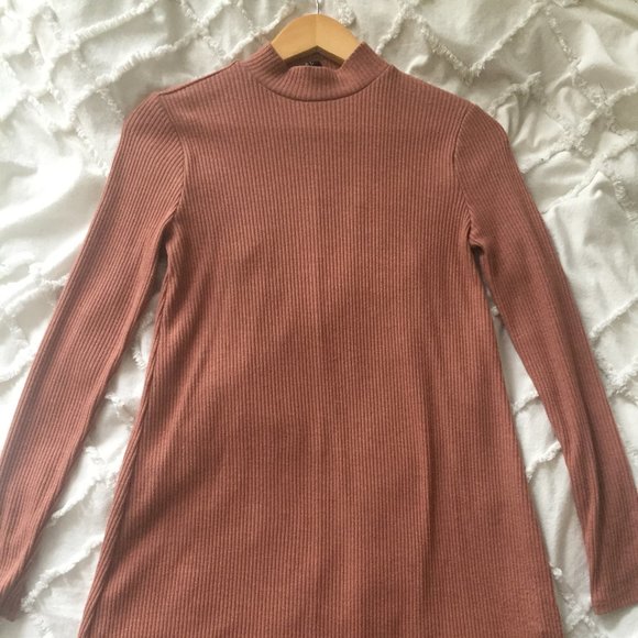 Ribbed mock neck Forever 21 Dress S - Picture 4 of 5